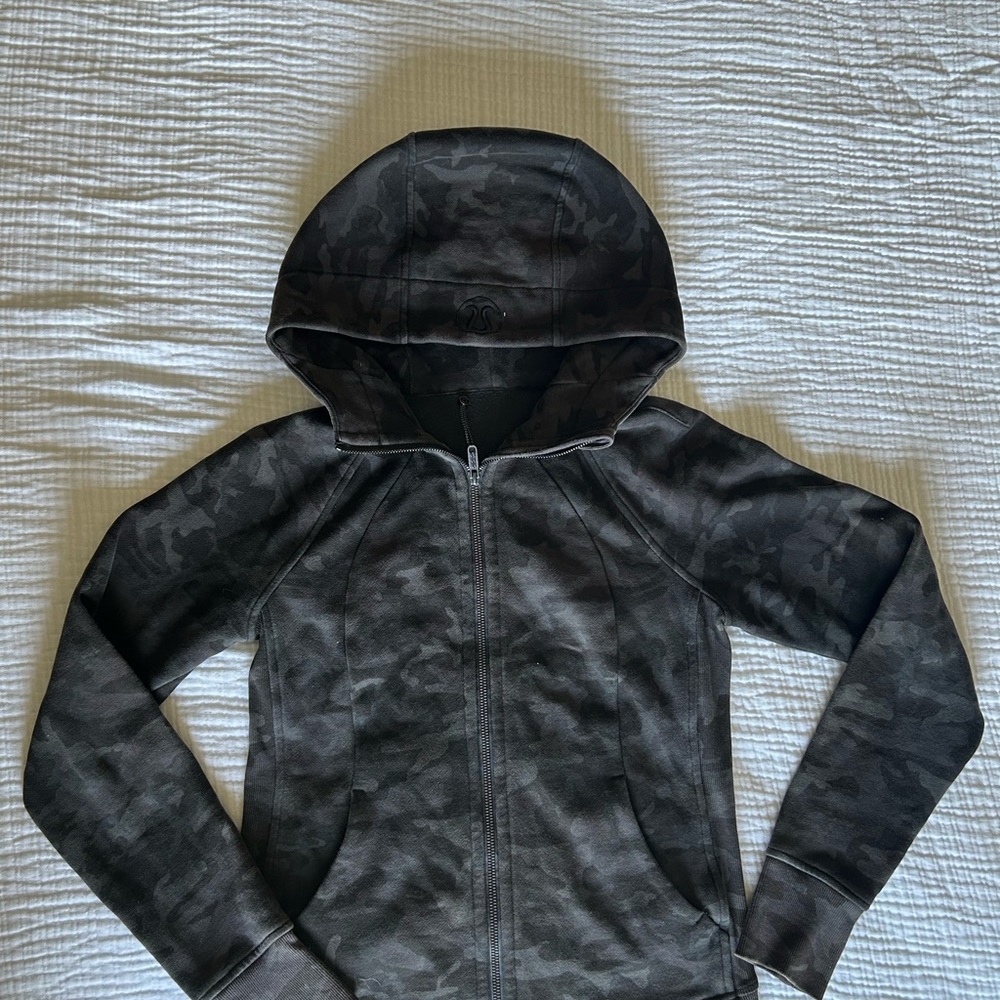 Kids Camouflage Hoodie Jacket